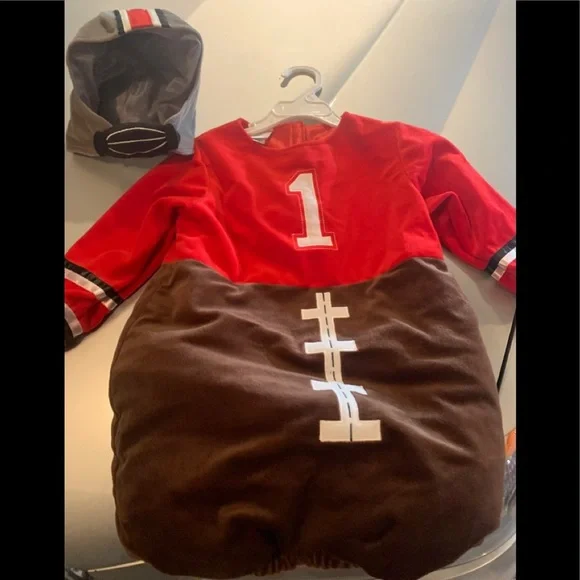 Infant Football Outfit Halloween Costume 18M 24M - Picture 2 of 4